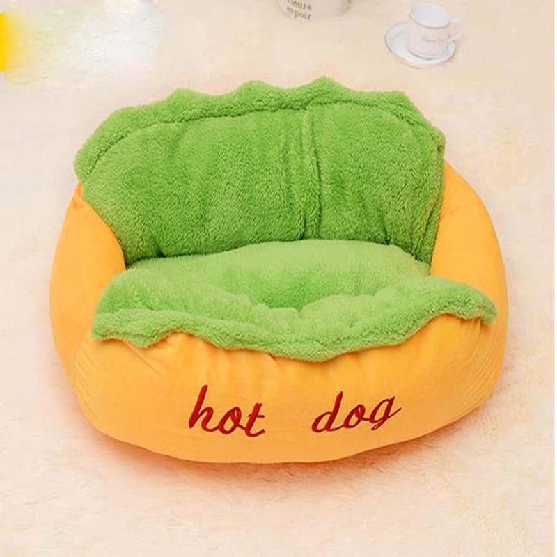 Hot Dog Bed Pet Winter Beds For Small Medium Large Dogs Sofa Cushion Warm Dog House Cat Sleeping Bag Cozy Puppy Nest Kennel