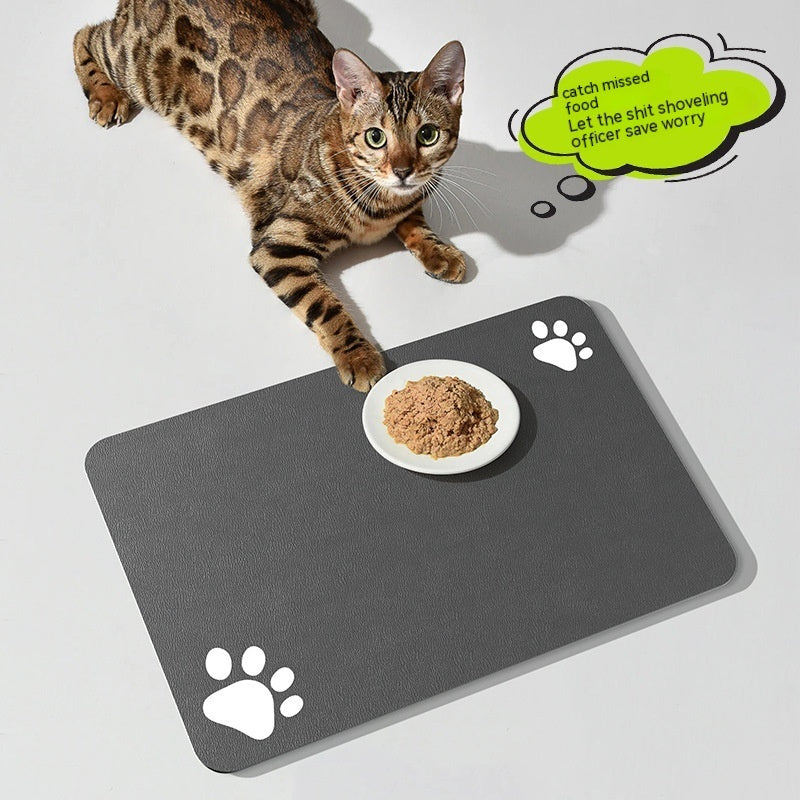 Pet Feeding Mat Dogs And Cats Placemat Washable And Reusable Dog Training Absorbent Urine Pad Quick-drying