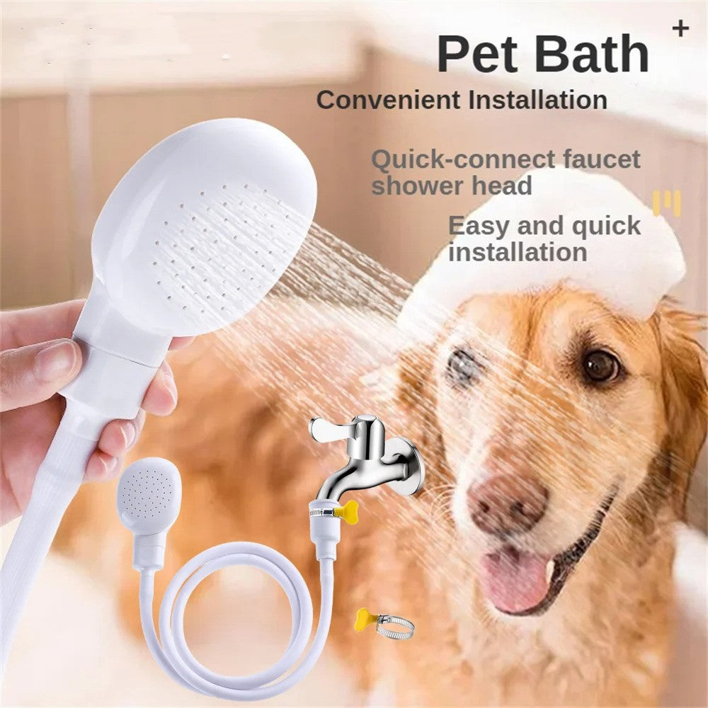 Pet Shower Nozzle Household Shower Dogs And Cats Cleaning Supplies