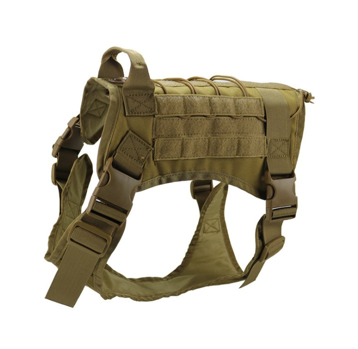 Tactical large dog vest dog patrol equipment pet dog clothes K9 chest strap