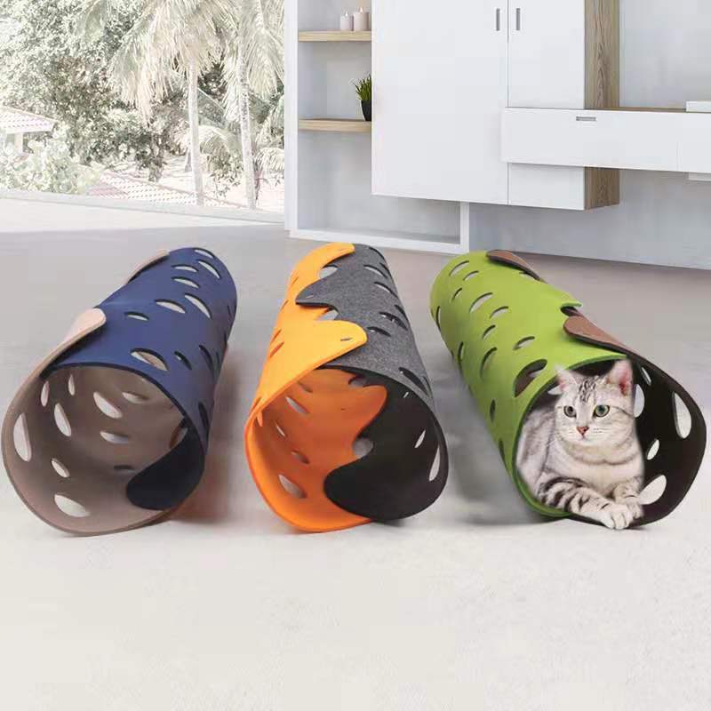 Cat Tunnel Removable Felt Pet Toys