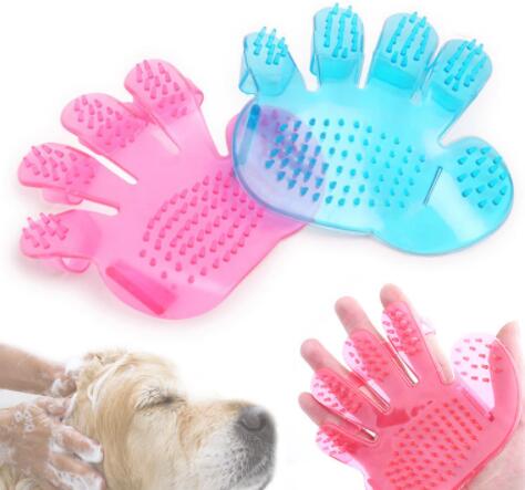 Pet finger grooming brush massage, hand brush cat, dog bath brush beauty, pet cleaning supplies wholesale - FurryFriendMark