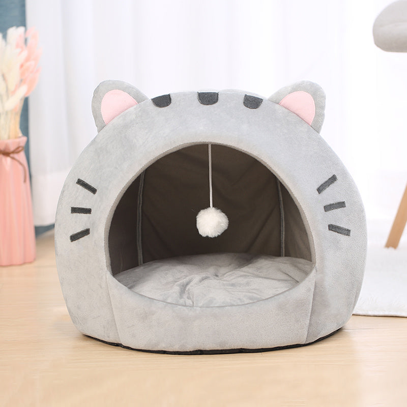 Lovely Cat Bed Warm Pet House