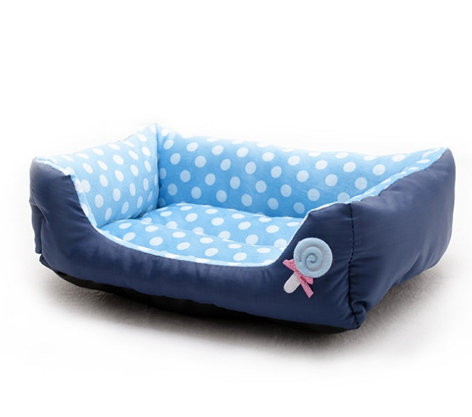 Warm wave pet dog dog sofa bed cat litter lollipop Teddy dog kennel