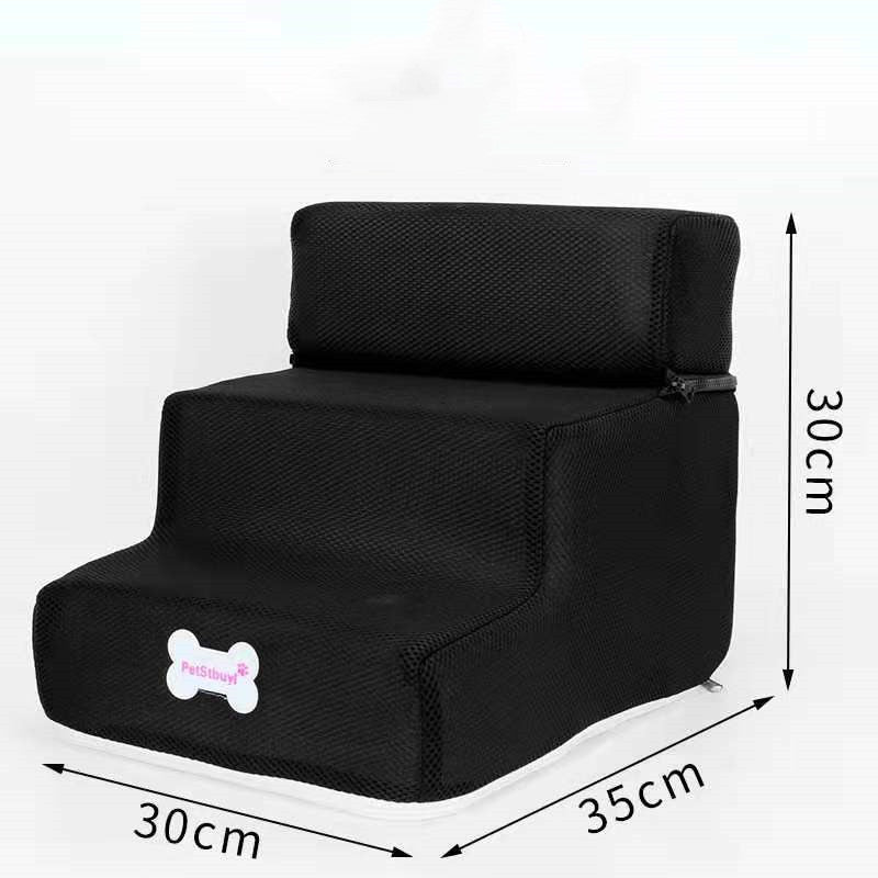 Dog Stairs Pet Climbing Ladder Sponge Steps On Bed Climbing Ladder