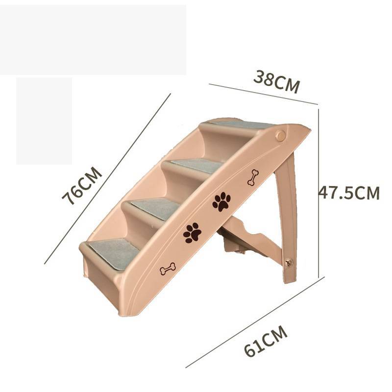 Pet Stairs Window Steps Bunk Bed Folding Non-slip Ladder