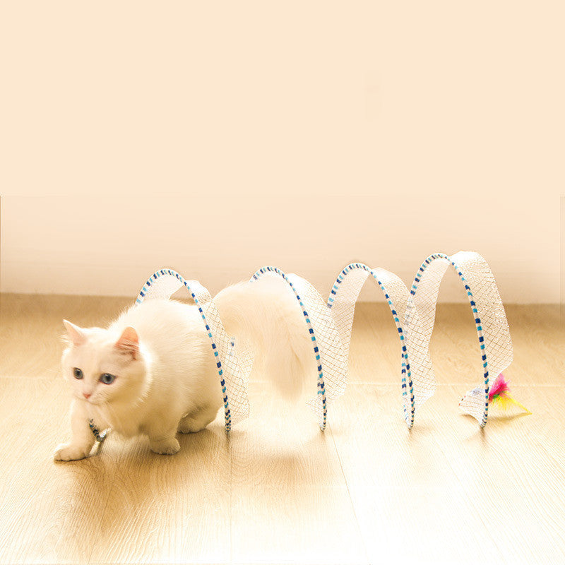 Foldable Storage Of Cat Tunnel Toys