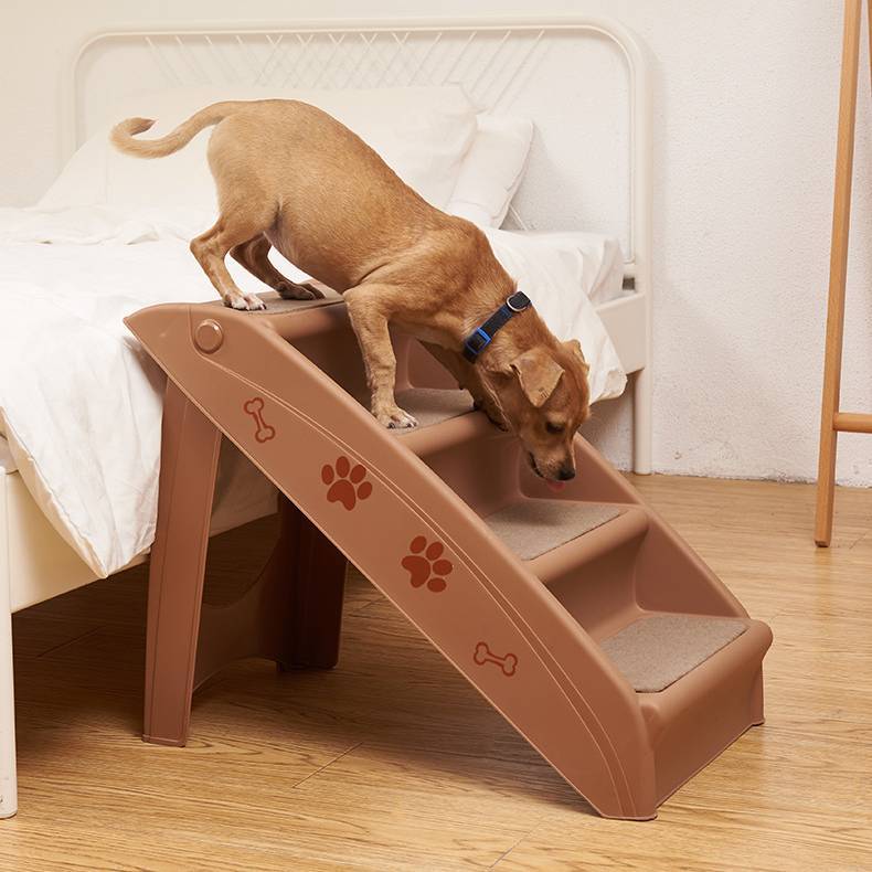 Pet Stairs Window Steps Bunk Bed Folding Non-slip Ladder