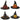 Halloween Dog Cat Hat Scarf Set Skull Pattern Cat Cape Hat Set Accessories