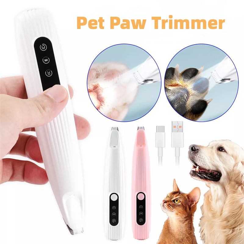 Pets Efficient LED Shaving Cat Dog Foot Hair Electric Clipper Pet Products - FurryFriendMark