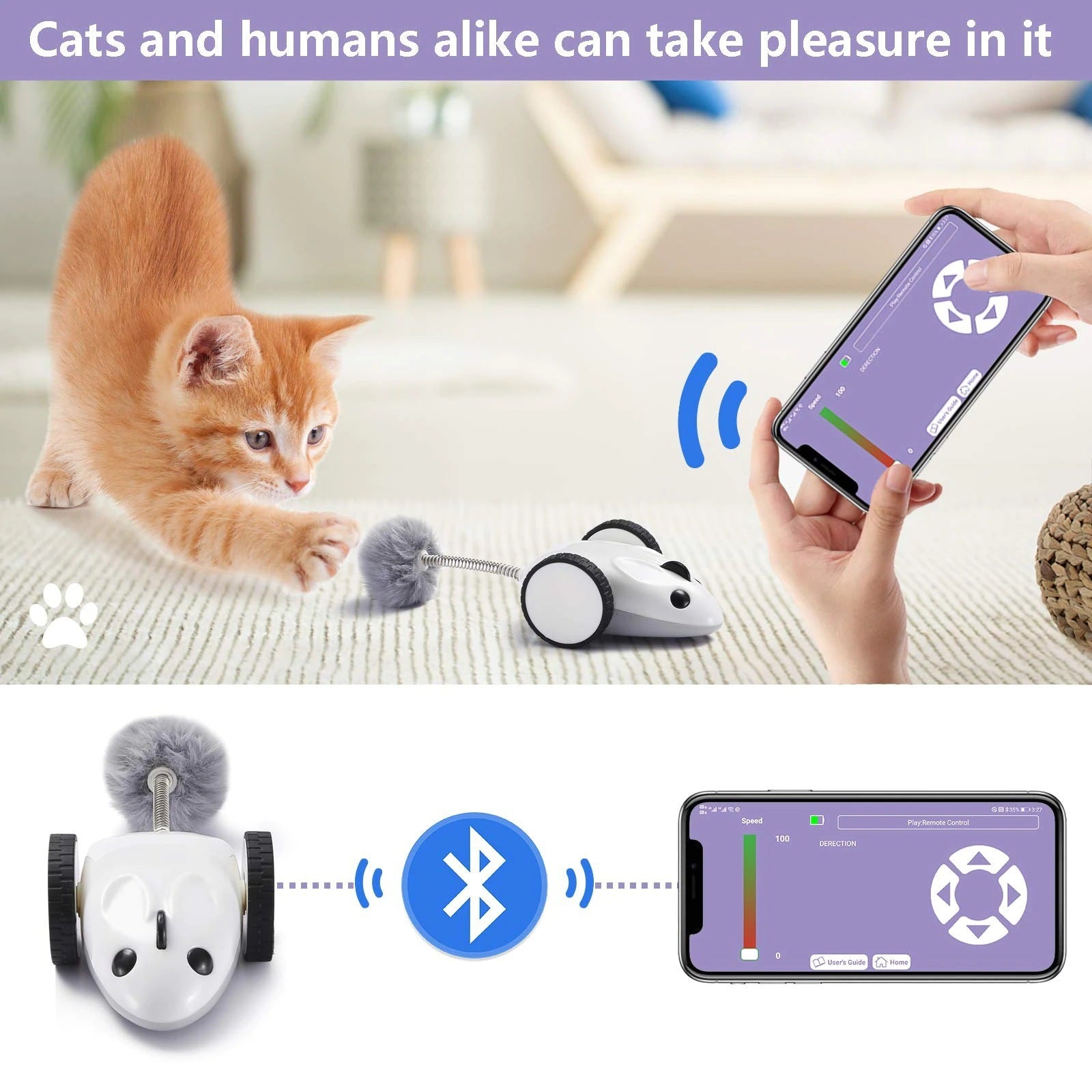 Household Fashion APP Electric Mouse Cat Toys