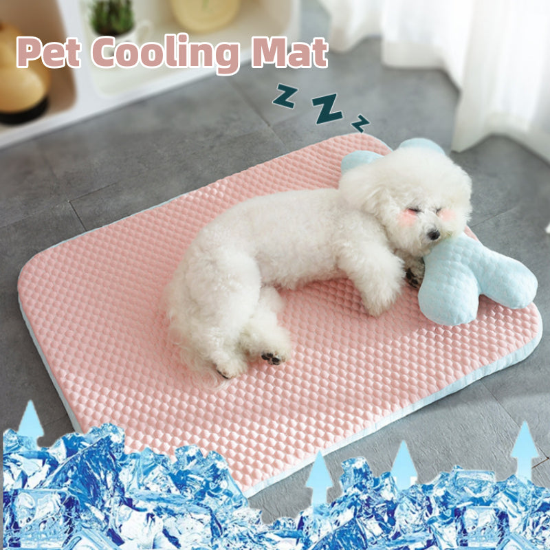 Dog Bed Breathable Cooling Spring Summer Pet Sleeping Mat For Small Medium Dogs Cats Soft Non-slip Dog Kennel Pet Supplies Pet Products - FurryFriendMark