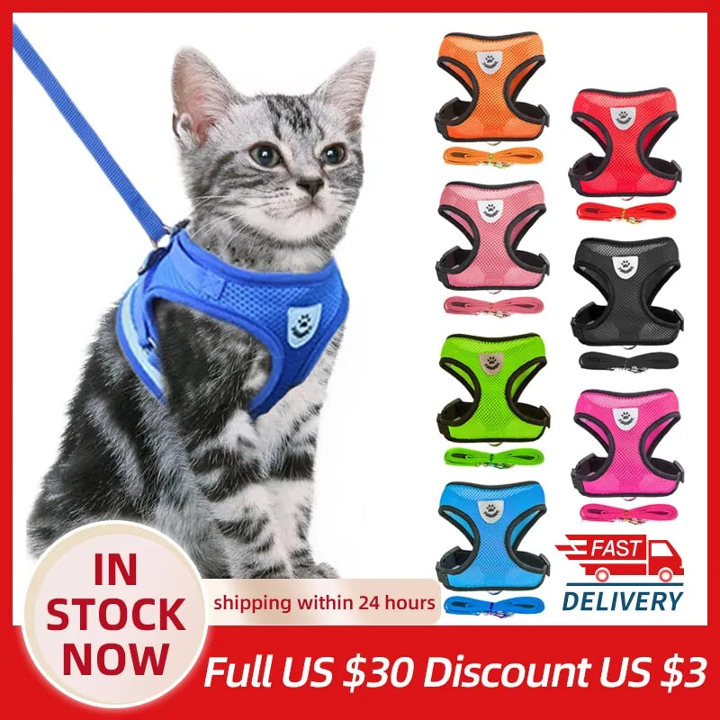 Pet Harness - Comfortable & Adjustable for Every Dog Size